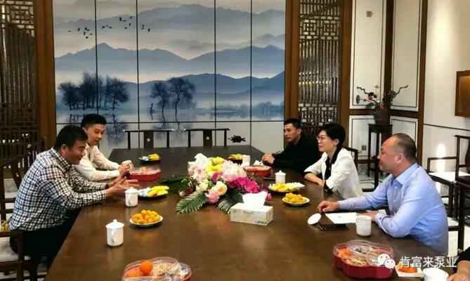 白坭镇委书记何海虹到吉林魏峰清洁环保产品有限公司走访调研